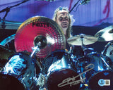 Nicko McBrain Iron Maiden Authentic Signed 8x10 Horizontal Photo BAS #BS86528