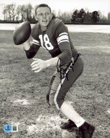 Commanders Sonny Jurgensen Authentic Signed 8x10 Vertical Photo BAS 8