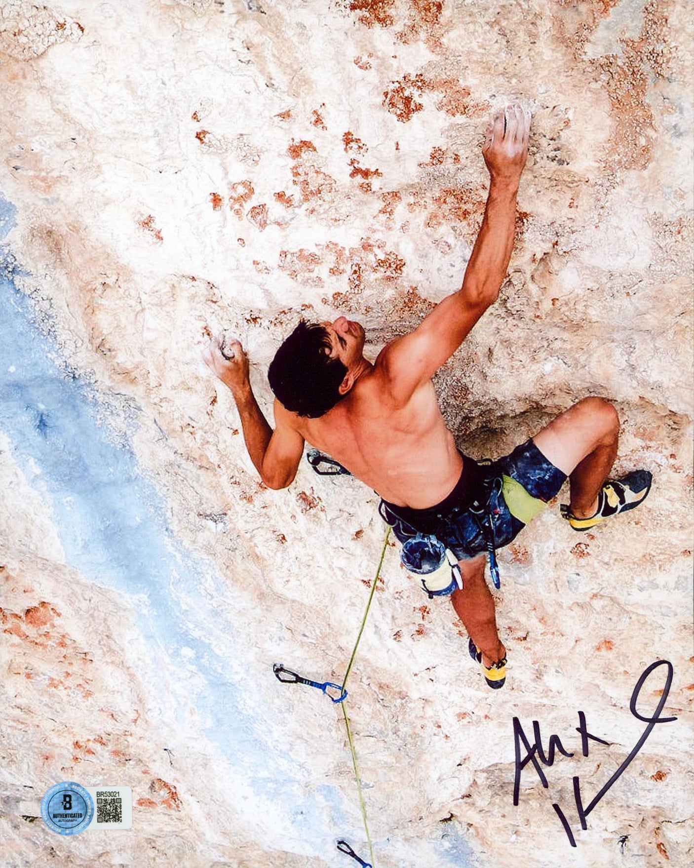 Alex Honnold Authentic Signed 8x10 Vertical Photo Autographed BAS 1