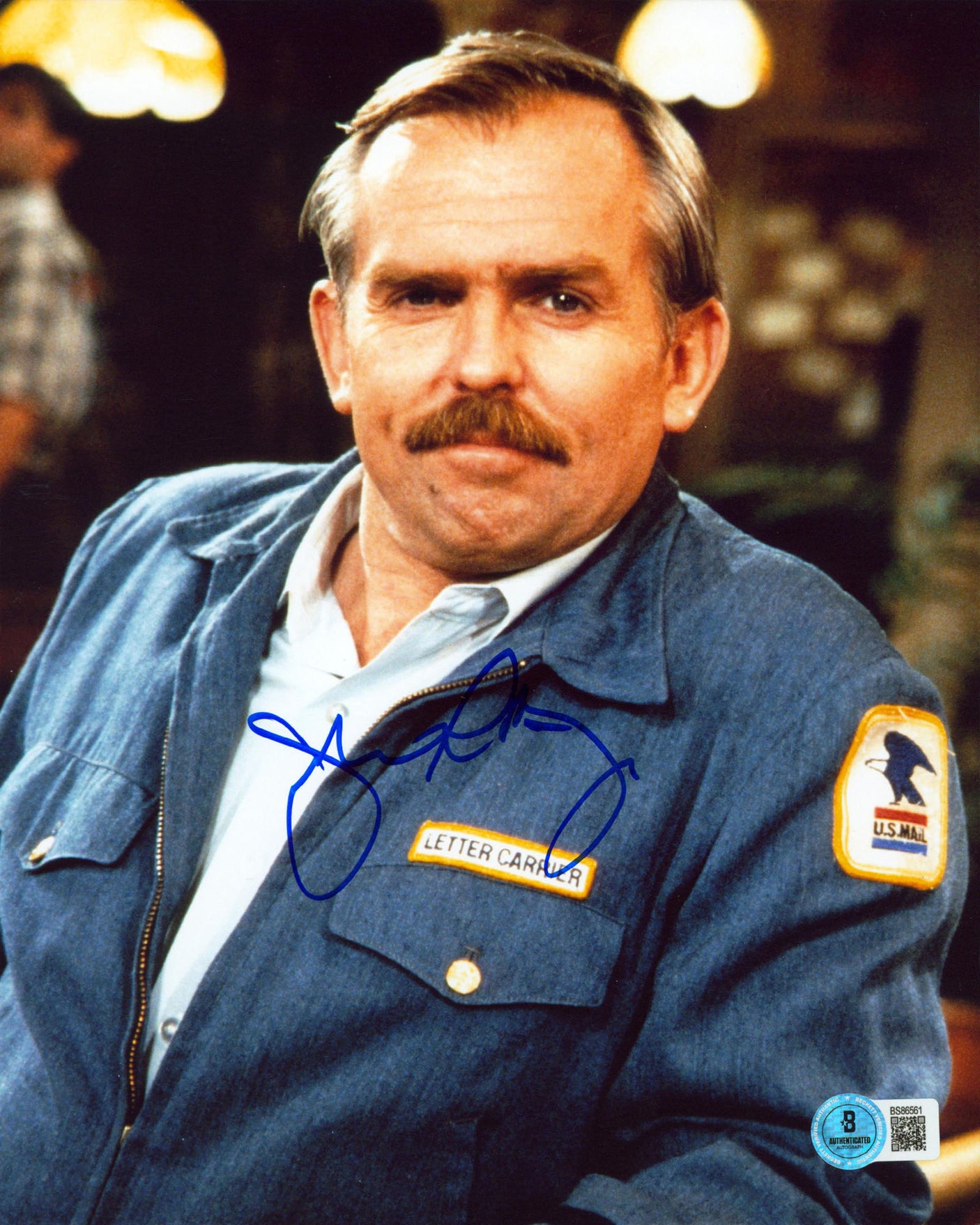 John Ratzenberger Cheers Authentic Signed 8x10 Vertical Photo BAS 3