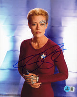 Jeri Ryan Star Trek: Voyager Authentic Signed 8x10 Vertical Photo BAS 2