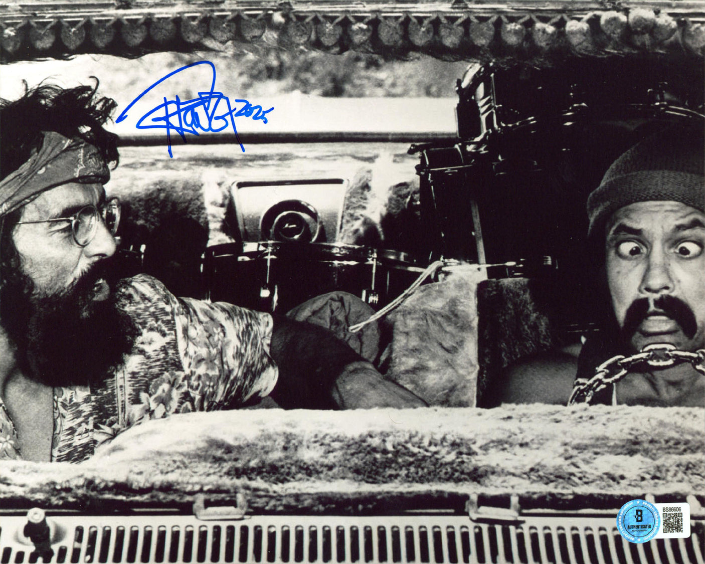Tommy Chong Cheech & Chong Authentic Signed 8x10 Horizontal Photo BAS 15