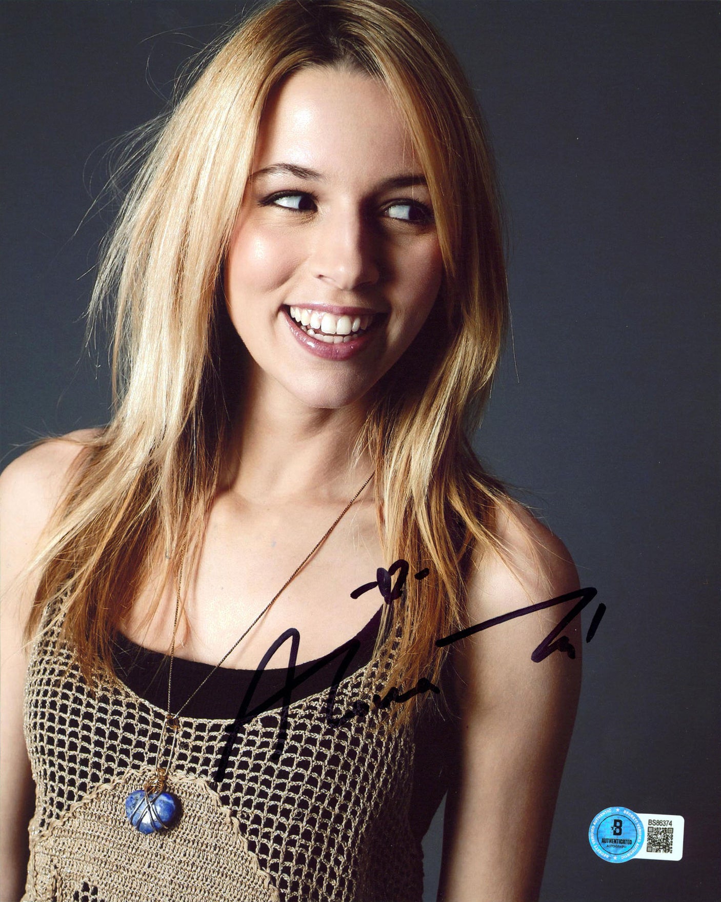 Alona Tal Supernatural Authentic Signed 8x10 Vertical Photo Autographed BAS 2