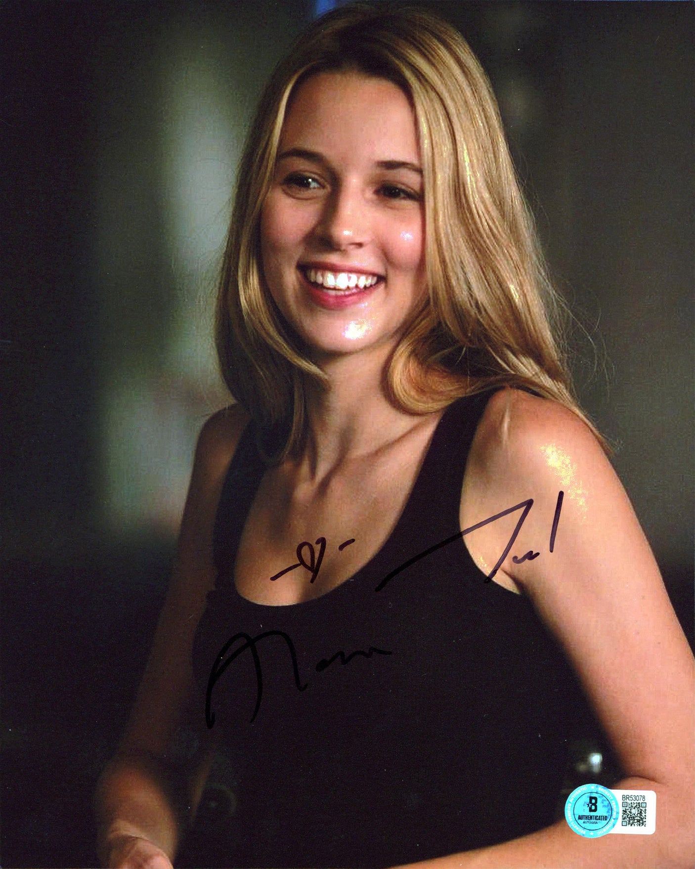 Alona Tal Supernatural Authentic Signed 8x10 Vertical Photo Autographed BAS 3