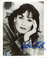 Anjelica Huston The Grifters Authentic Signed 8x10 Vertical Photo BAS #BT01176