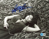 Sophia Loren Two Women Authentic Signed 8x10 Horizontal Photo BAS #BS40992