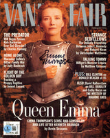 Emma Thompson Authentic Signed Vanity Fair Magazine Cover Feb. 1996 BAS #BS40973