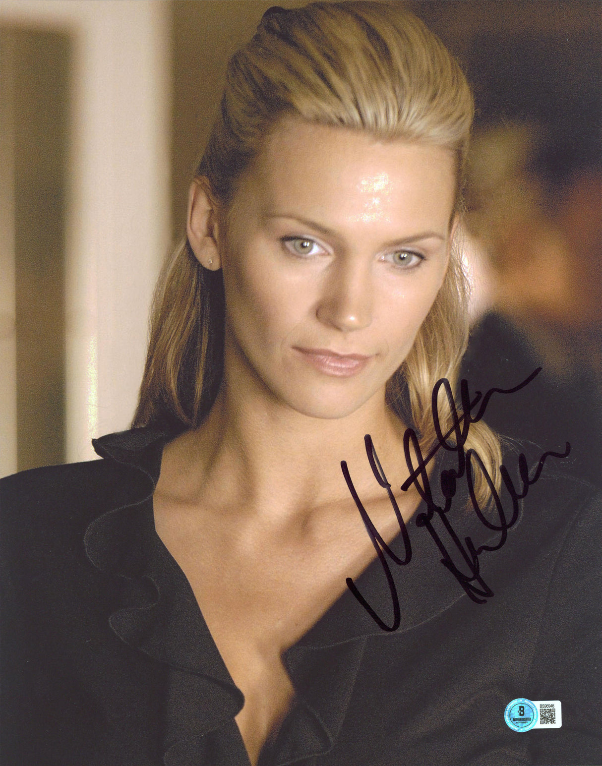Natasha Henstridge The Whole Ten Yards Authentic Signed 11x14 Photo BAS #BS96946