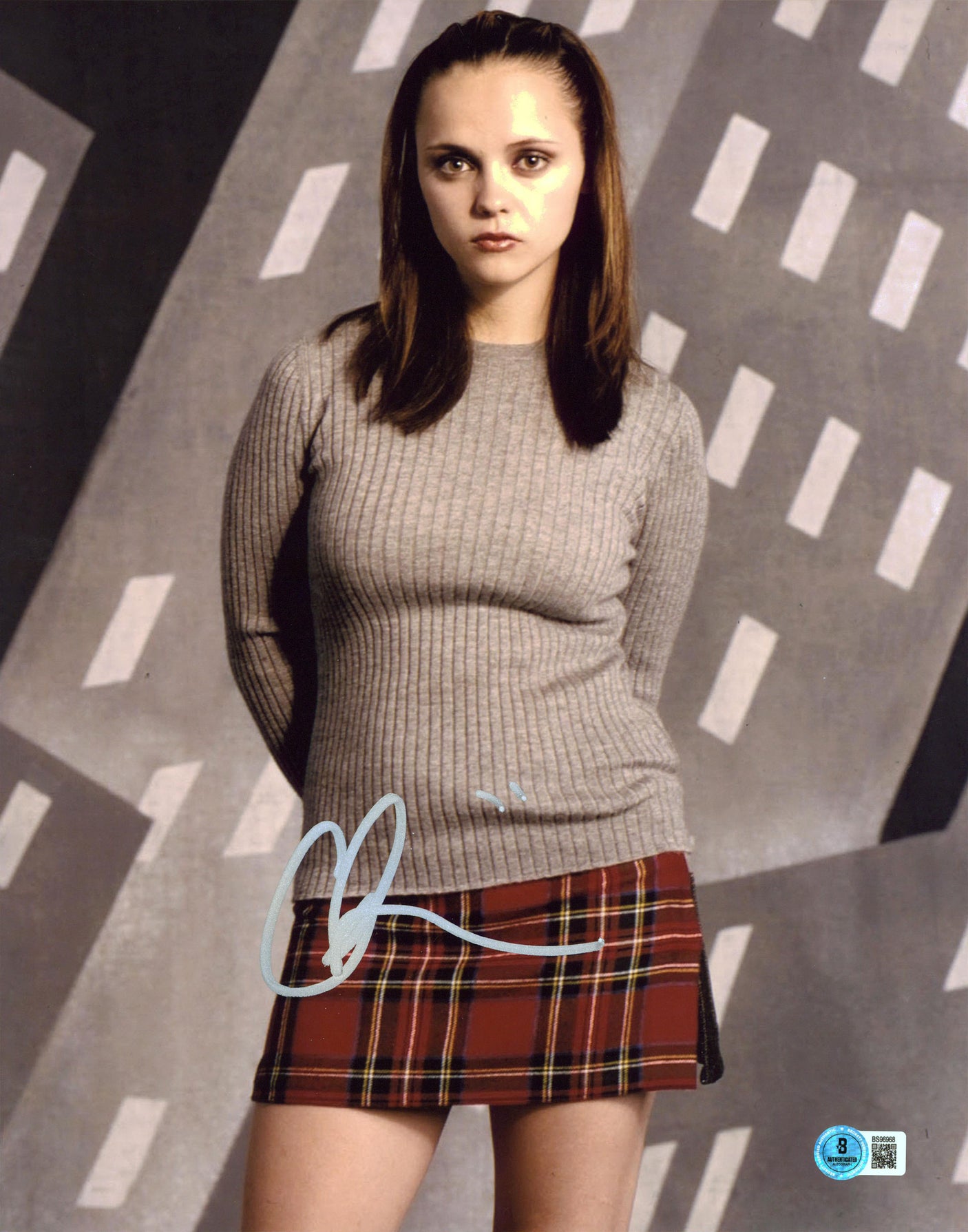 Christina Ricci Yellowjackets Authentic Signed 11x14 Vertical Photo BAS #BS96968