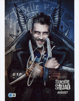 Jai Courtney Suicide Squad Authentic Signed 11x14 Vertical Photo BAS #BS96972