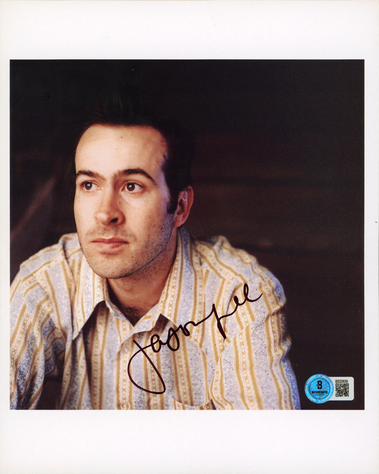 Jason Lee Almost Famous Authentic Signed 8x10 Vertical Photo BAS #BS20839