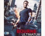Matt Damon The Bourne Ultimatum Authentic Signed 8x10 Photo BAS #BT04812