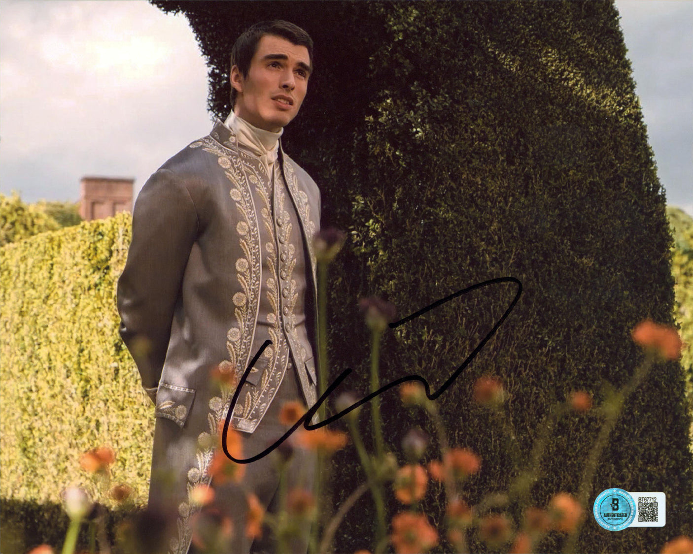 Corey Mylchreest Queen Charlotte: A Bridgerton Signed 8x10 Photo BAS #BT67712