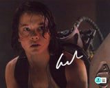 Cailee Spaeny Pacific Rim Uprising Authentic Signed 8x10 Photo BAS #BT67734