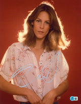 Jamie Lee Curtis Trading Places Authentic Signed 11x14 Photo BAS #BT67820