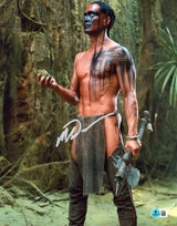 Mark Dacascos Brotherhood Of The Wolf Authentic Signed 11x14 Photo BAS #BT67810