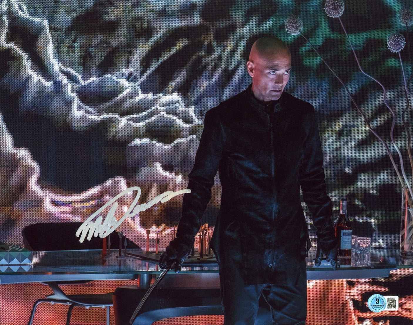 Mark Dacascos John Wick Chapter 3 Authentic Signed 11x14 Photo BAS #BT67807