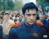 David Corenswet Superman Authentic Signed 11x14 Horizontal Photo BAS #BT67794