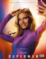 Sara Sampaio Superman Authentic Signed 11x14 Vertical Photo BAS #BT67776