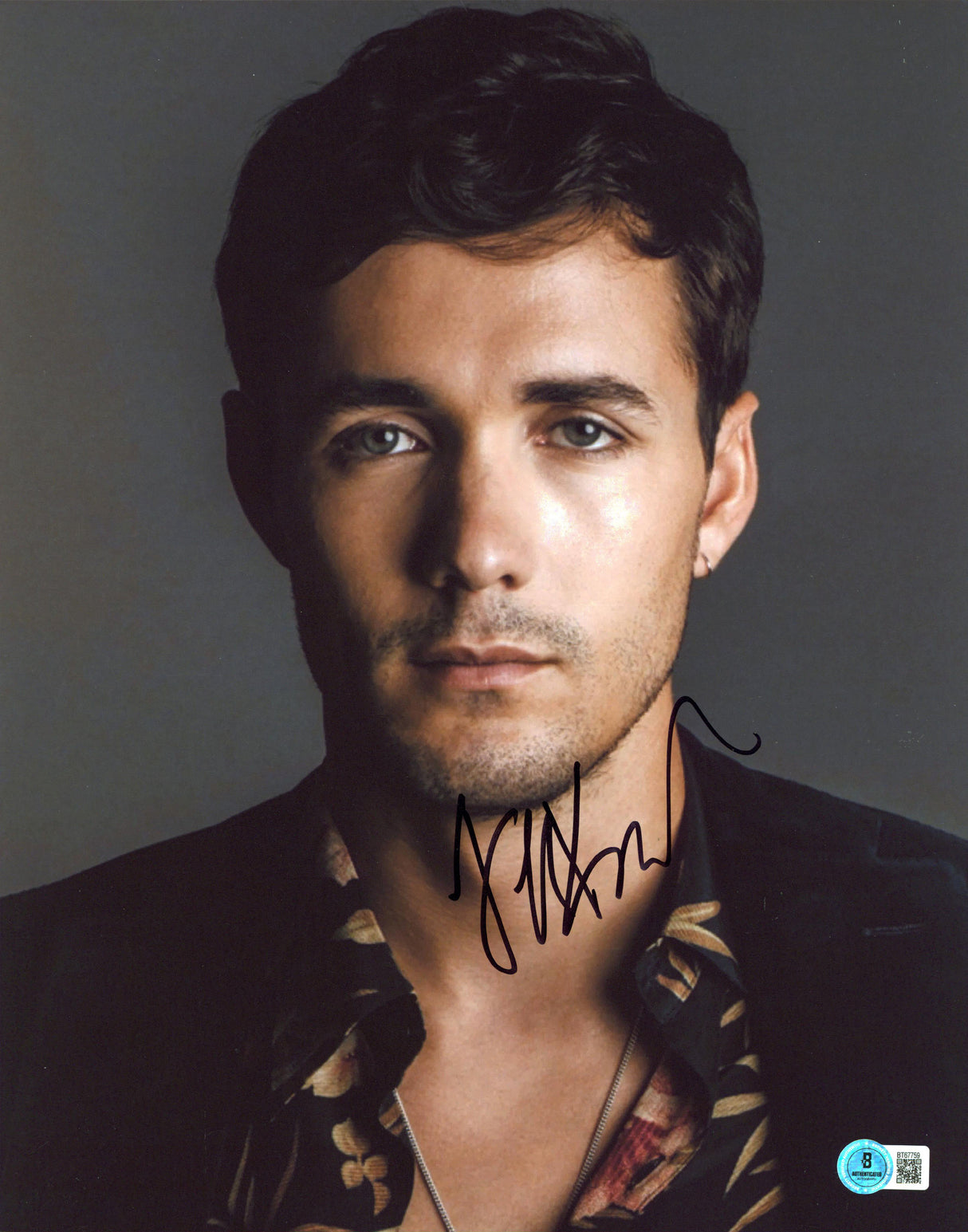 Jonah Hauer-King The Little Mermaid Authentic Signed 11x14 Photo BAS #BT67759