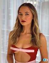 Madison Iseman Still The King Authentic Signed 11x14 Vertical Photo BAS #BT67745