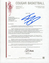 Shaquille O'Neal Signed 1988 Washington State University Recruitment Letter BAS