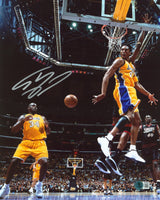 Lakers Shaquille O'Neal Signed 11x14 Vertical Photo Vs Sixers BAS Witnessed 2