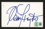 Dennis Haysbert Major League Authentic Signed 3x5 Index Card BAS #BL98247