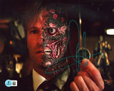 Aaron Eckhart Batman The Dark Knight Authentic Signed 8x10 Photo BAS #BT67876