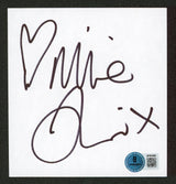 Minnie Driver Good Will Hunting Authentic Signed 4.75x5 Cut Signature BASBT03496