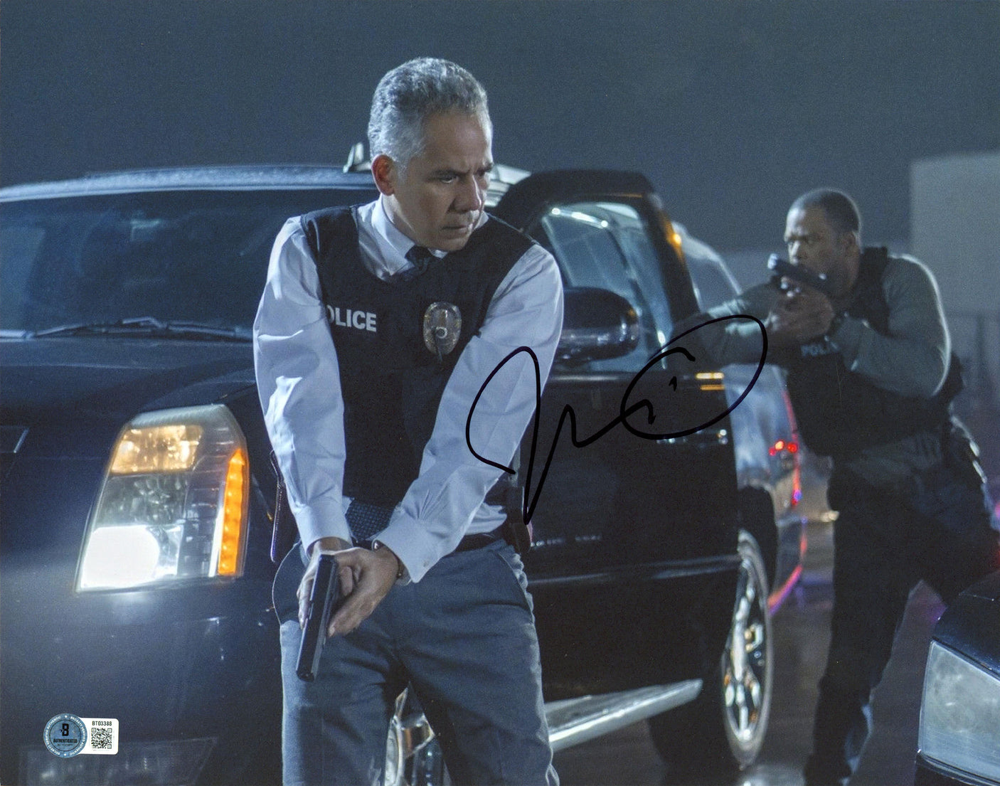 John Ortiz Peppermint Authentic Signed 11x14 Horizontal Photo BAS #BT03388