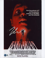 Zach Cregger Barbarian Authentic Signed 11x14 Vertical Photo BAS #BT03398