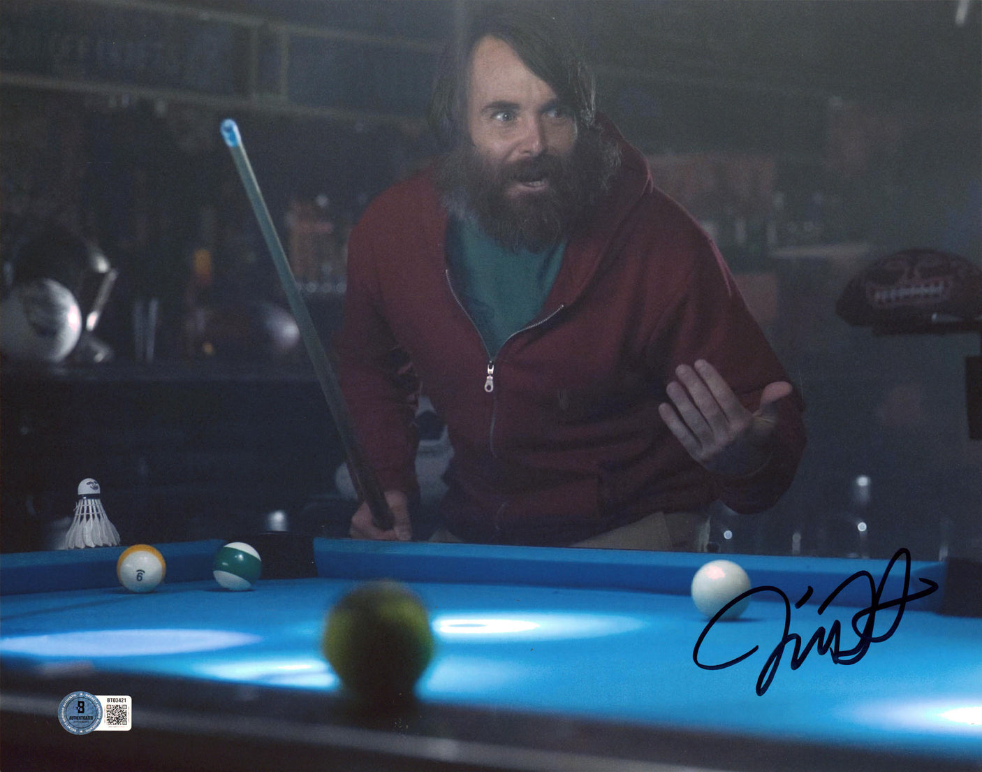 Will Forte The Last Man On Earth Authentic Signed 11x14 Photo BAS #BT03421
