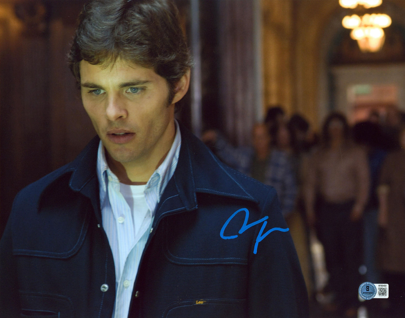 James Marsden The Box Authentic Signed 11x14 Horizontal Photo BAS #BT03432