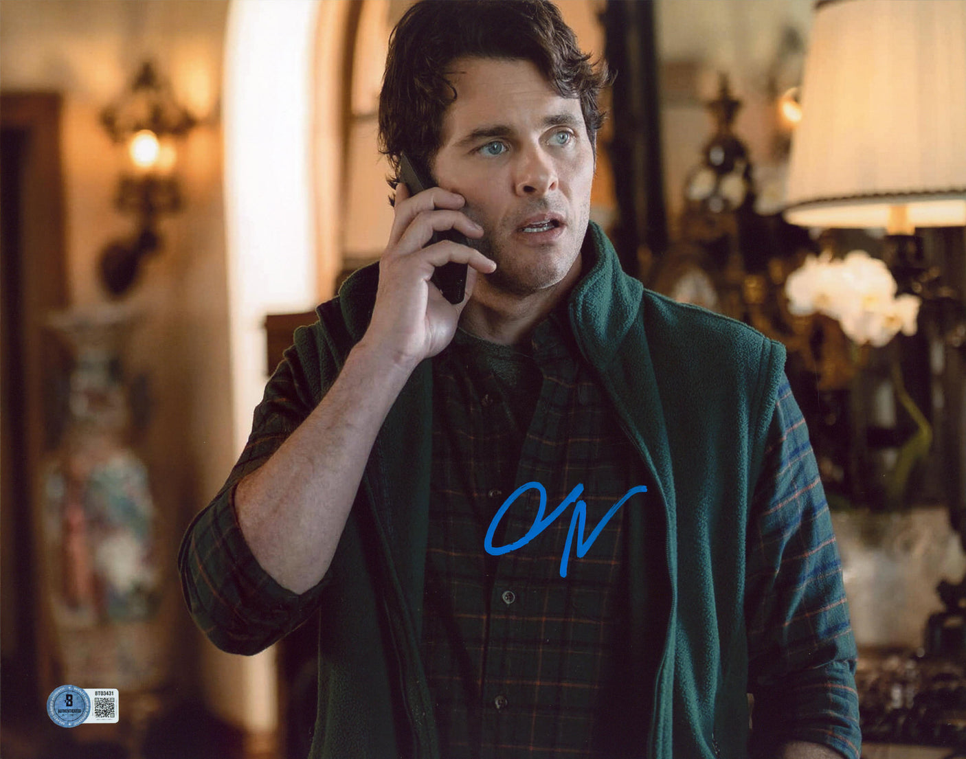 James Marsden The Box Authentic Signed 11x14 Horizontal Photo BAS #BT03431