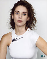 Alison Brie Community Authentic Signed 11x14 Vertical Photo BAS #BT03482