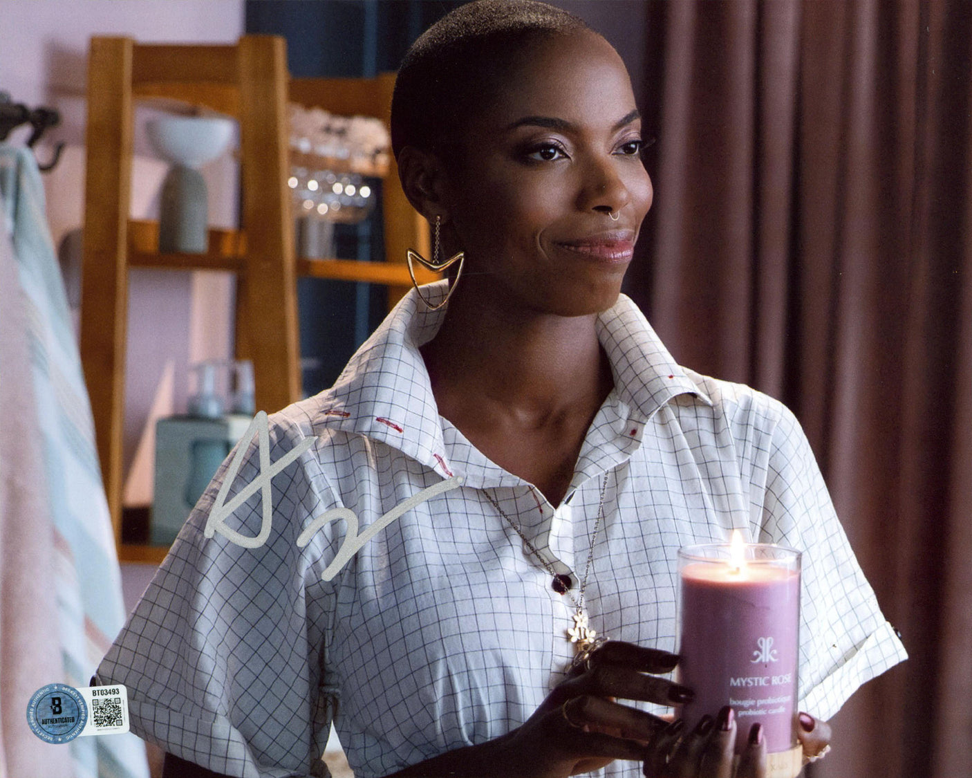 Sasheer Zamata Agatha All Along Authentic Signed 8x10 Photo BAS #BT03493