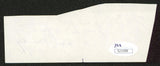 Jack Sharkey "Good Luck With... 6/18/67" Signed 2x5 Cut Signature JSA #S21098
