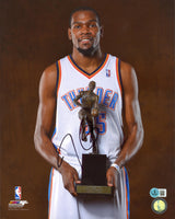 Thunder Kevin Durant Authentic Signed 11x14 Vertical Photo BAS #BU64158