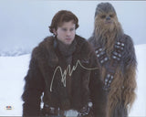 Alden Ehrenreich Solo A Star Wars Story Signed 11x14 Photo PSA/DNA #AP90084
