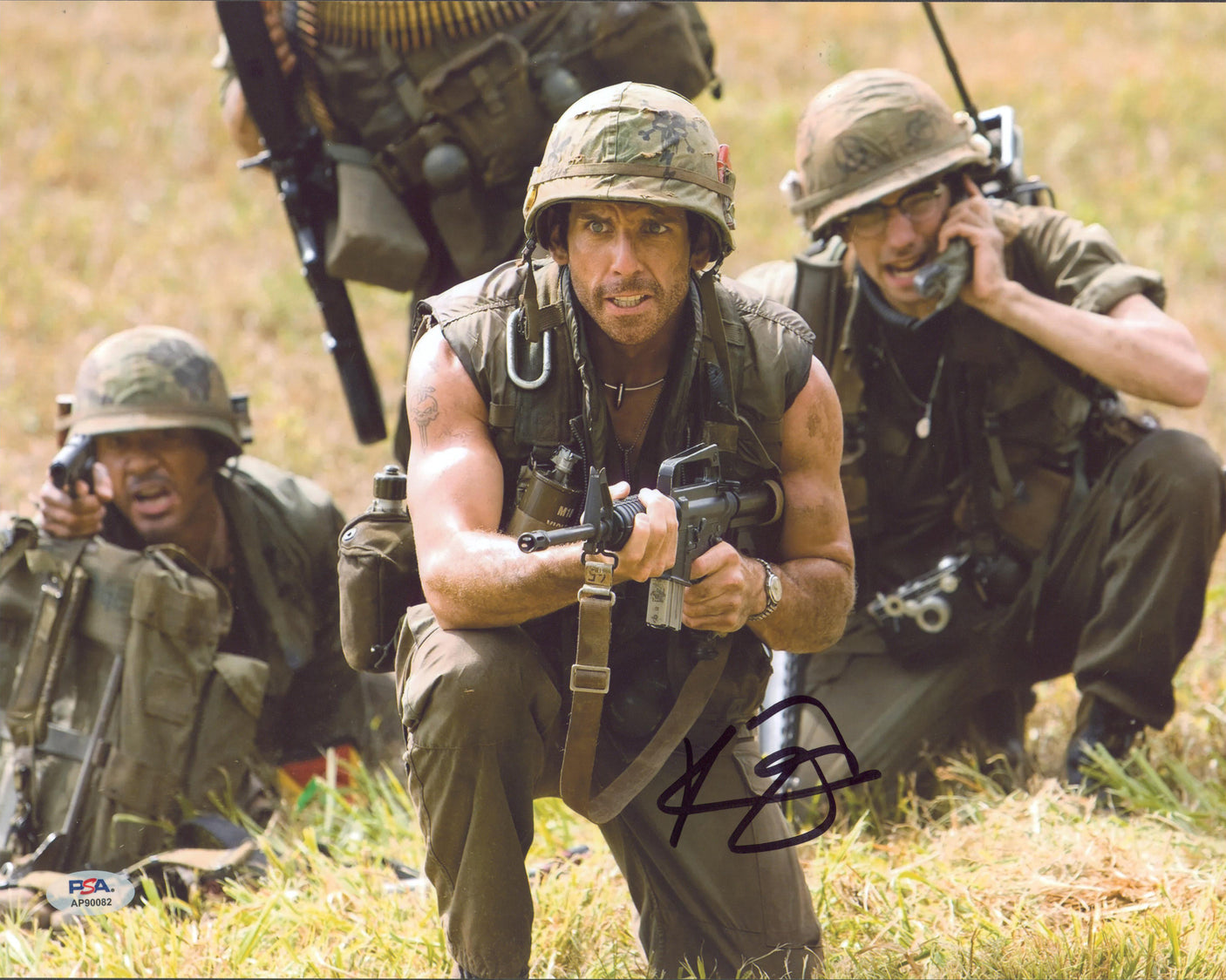 Ben Stiller Tropic Thunder Authentic Signed 11x14 Horizontal Photo BAS #AP90082