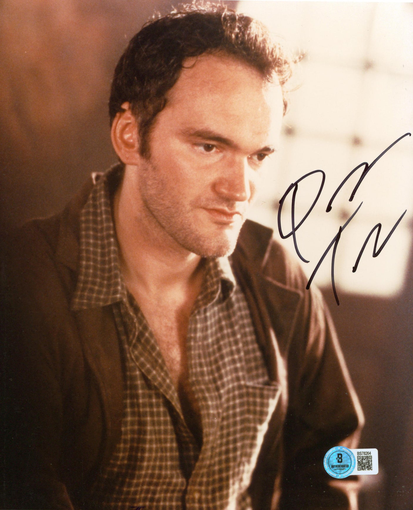 Quentin Tarantino Desperado Authentic Signed 8x10 Photo Autographed BAS #BS78264