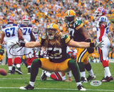 Packers Clay Matthew III Authentic Signed 8x10 Horizontal Photo PSA/DNA 2