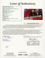 Quentin Tarantino & Pam Grier Jackie Brown Signed Magazine Cover JSA #ZZ74217