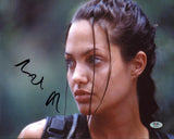 Angelina Jolie Tomb Raider Authentic Signed 11x14 Horizontal Photo PSA #AP90071
