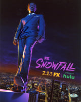 Damson Idris Snowfall Authentic Signed 11x14 Vertical Photo PSA/DNA #AP90055