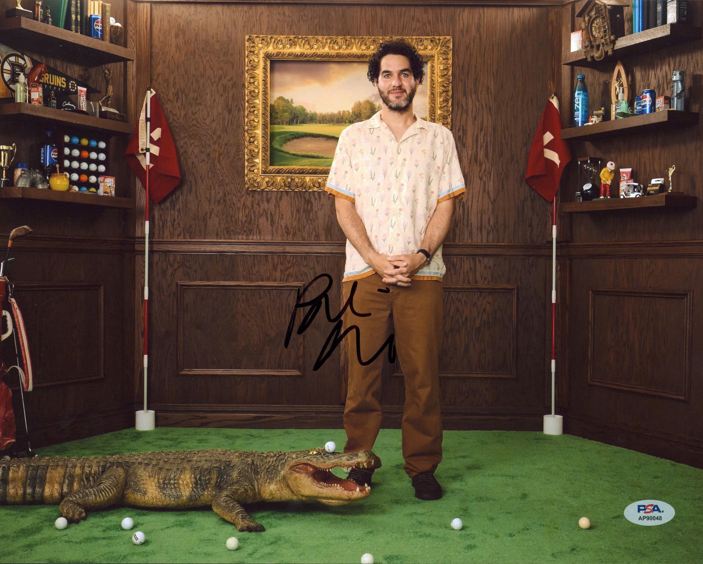 Benny Safdie Happy Gilmore 2 Authentic Signed 11x14 Photo PSA/DNA #AP90048