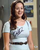 Hayley Orrantia The Goldbergs Authentic Signed 11x14 Vertical Photo PSA #AP90039