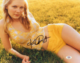 Kirsten Dunst Civil War Authentic Signed 11x14 Horizontal Photo PSA/DNA #AP84721
