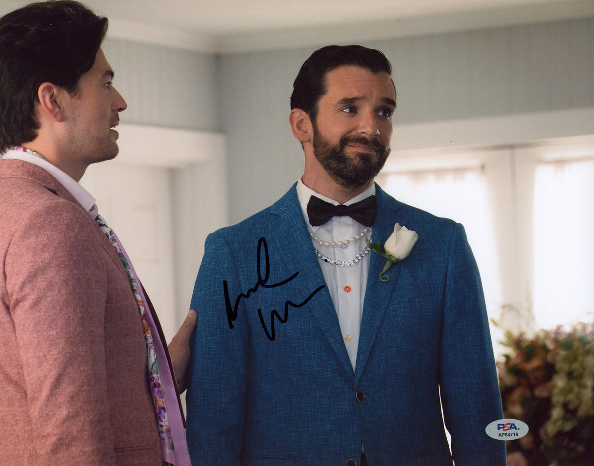 Michael Urie Shrinking Authentic Signed 11x14 Horizontal Photo PSA/DNA #AP84718
